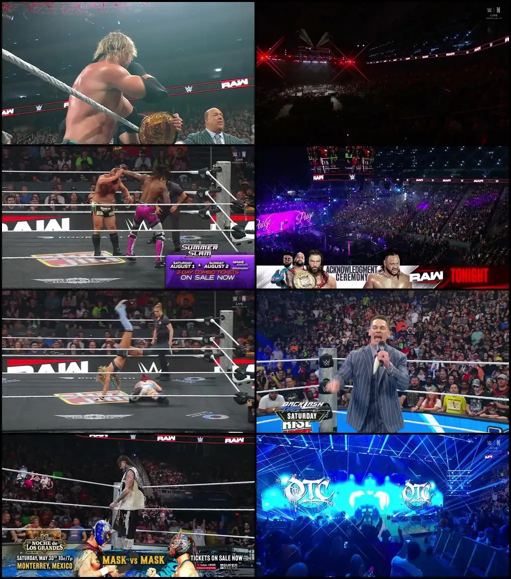 WWE Monday Night Raw – 11th-May Screenshot 1