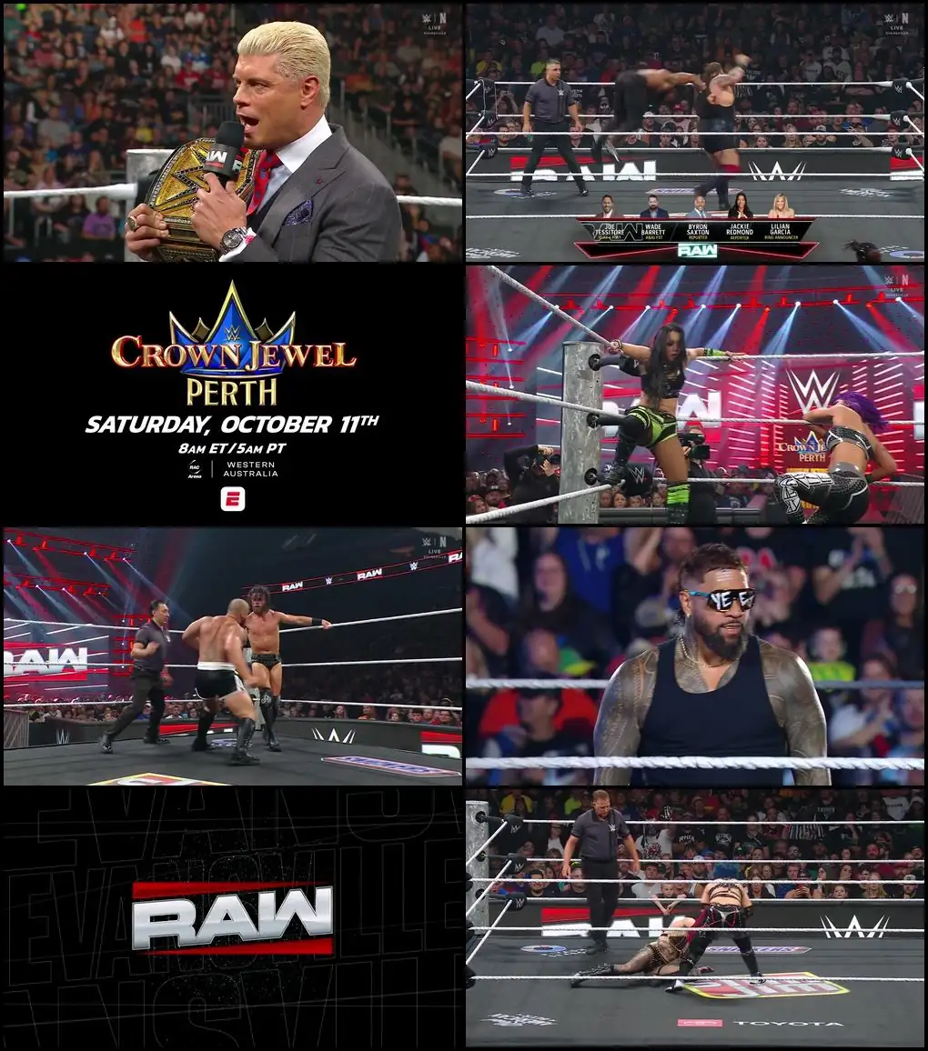WWE Monday Night Raw – 22nd September Screenshot 1