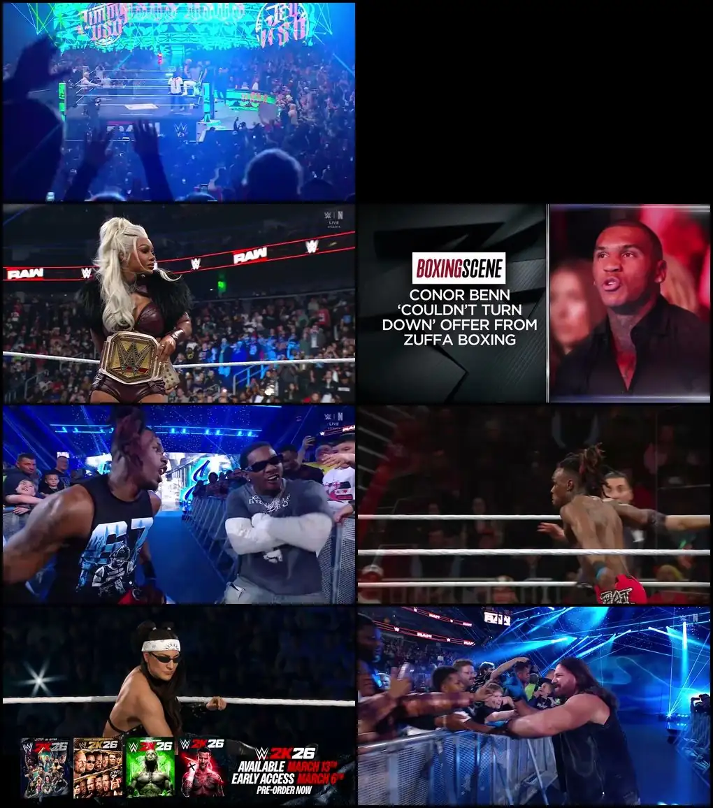 WWE Monday Night Raw – 23rd-February Screenshot 1