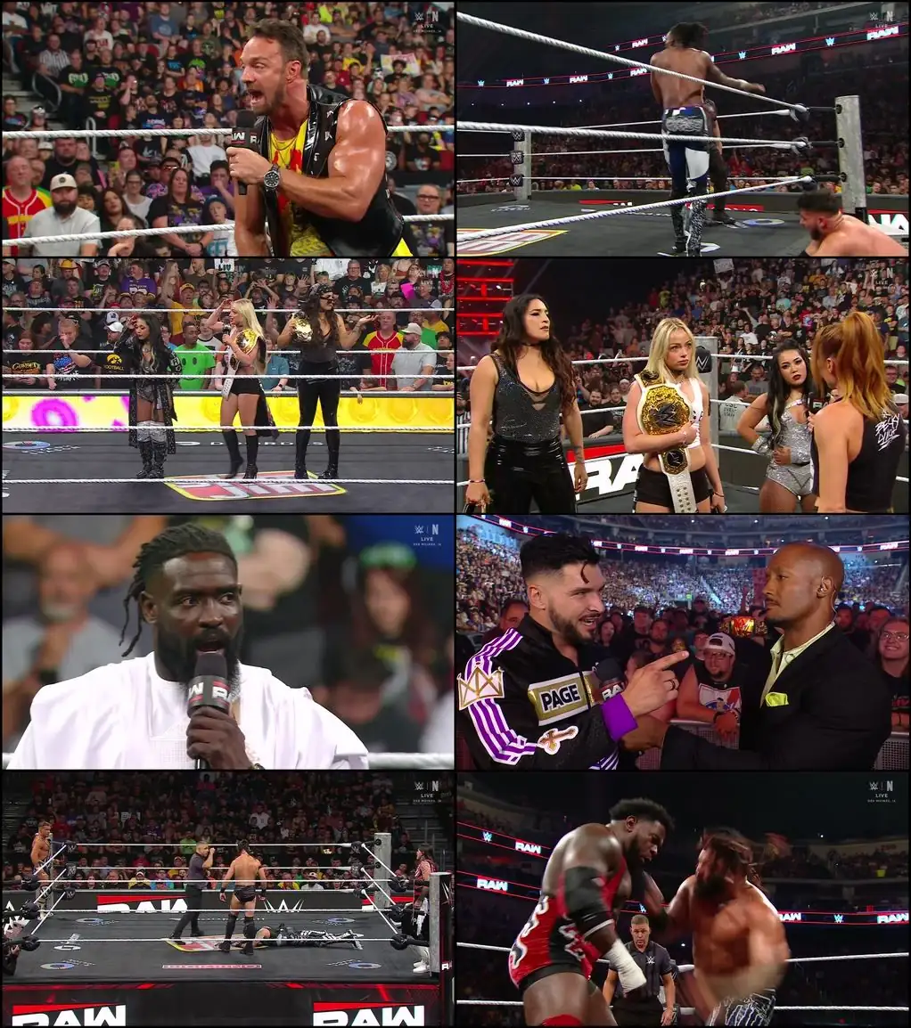 WWE Monday Night Raw – 3rd-August Screenshot 1