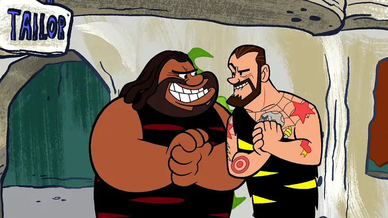 The Flintstones And WWE Stone Age Smackdown Screenshot 2