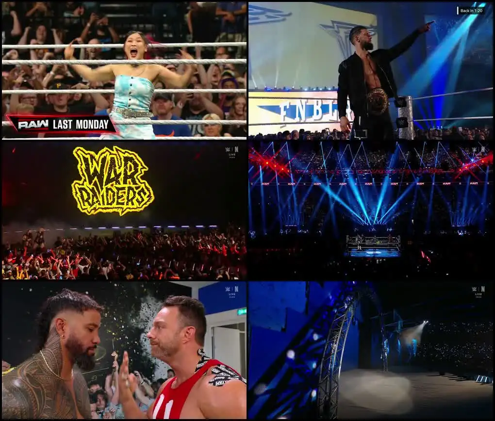 WWE Monday Night Raw – 1st September Screenshot 1 WWE Monday Night Raw – 1st September Screenshot 1