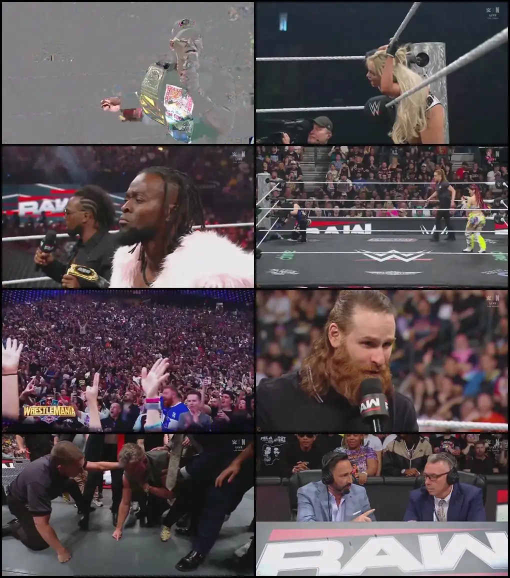 WWE Monday Night Raw – 21st April Screenshot 1 WWE Monday Night Raw – 21st April Screenshot 1