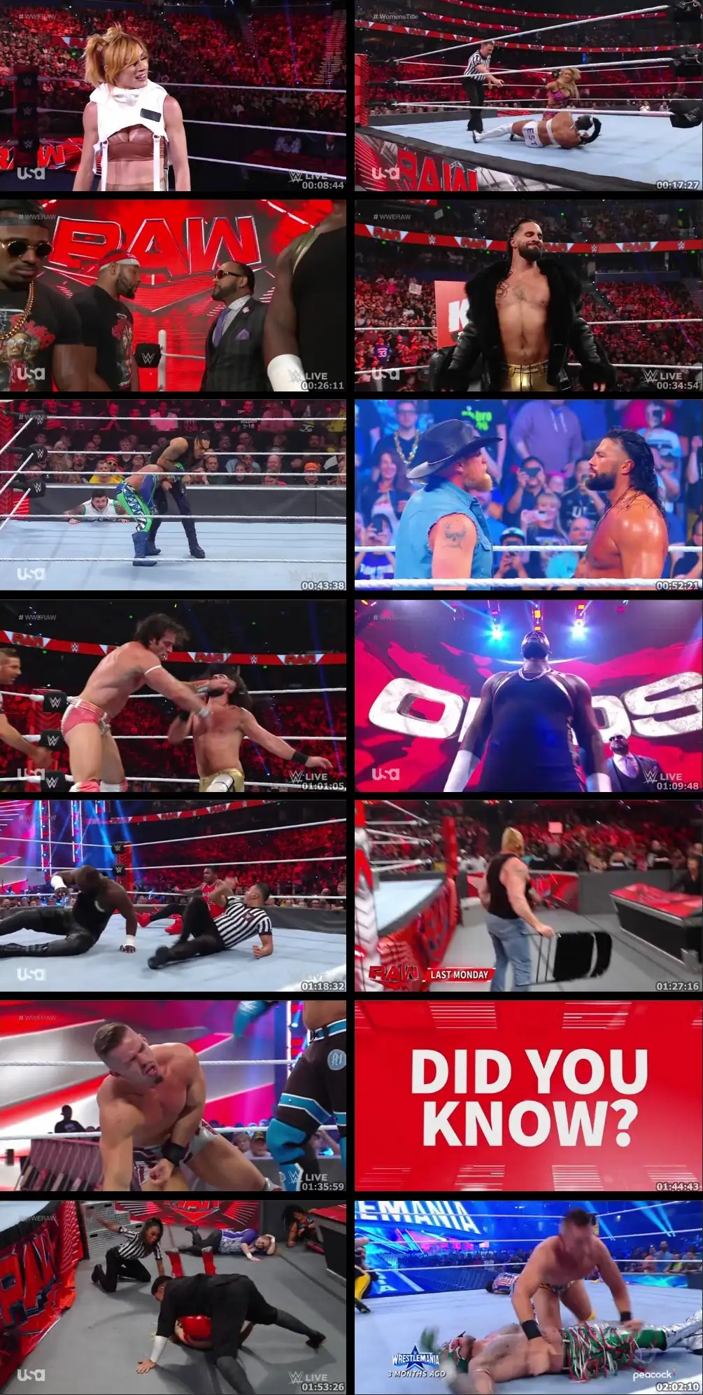 WWE Monday Night Raw 18 July Screenshot 1 WWE Monday Night Raw 18 July Screenshot 1