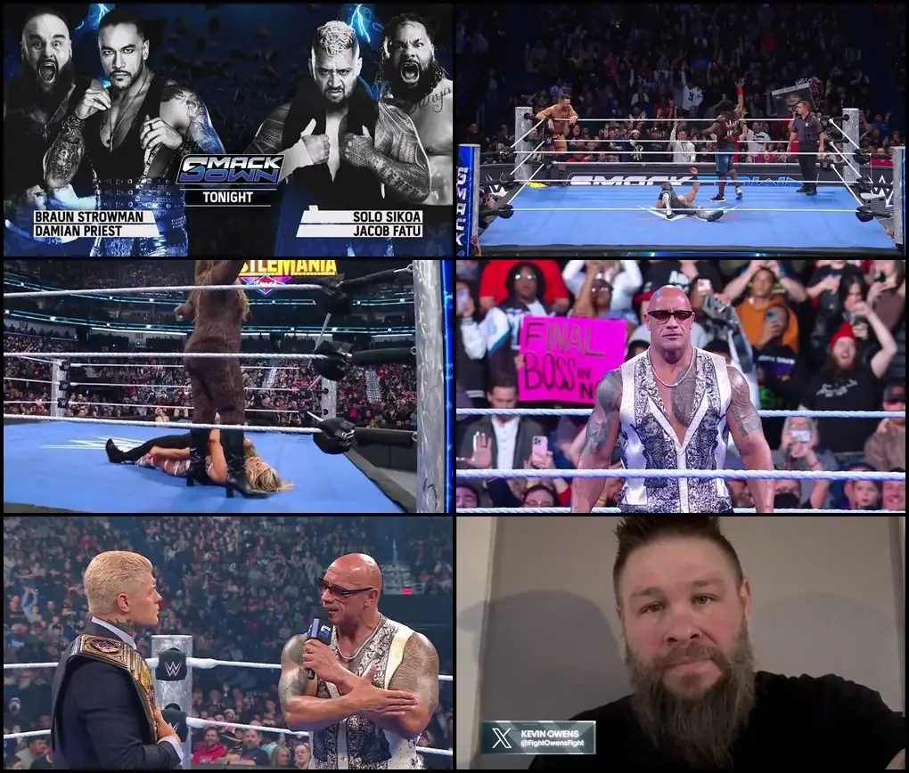 WWE Friday Night SmackDown (21st February Screenshot 1