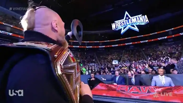 WWE Monday Night Raw 28th March Screenshot 1