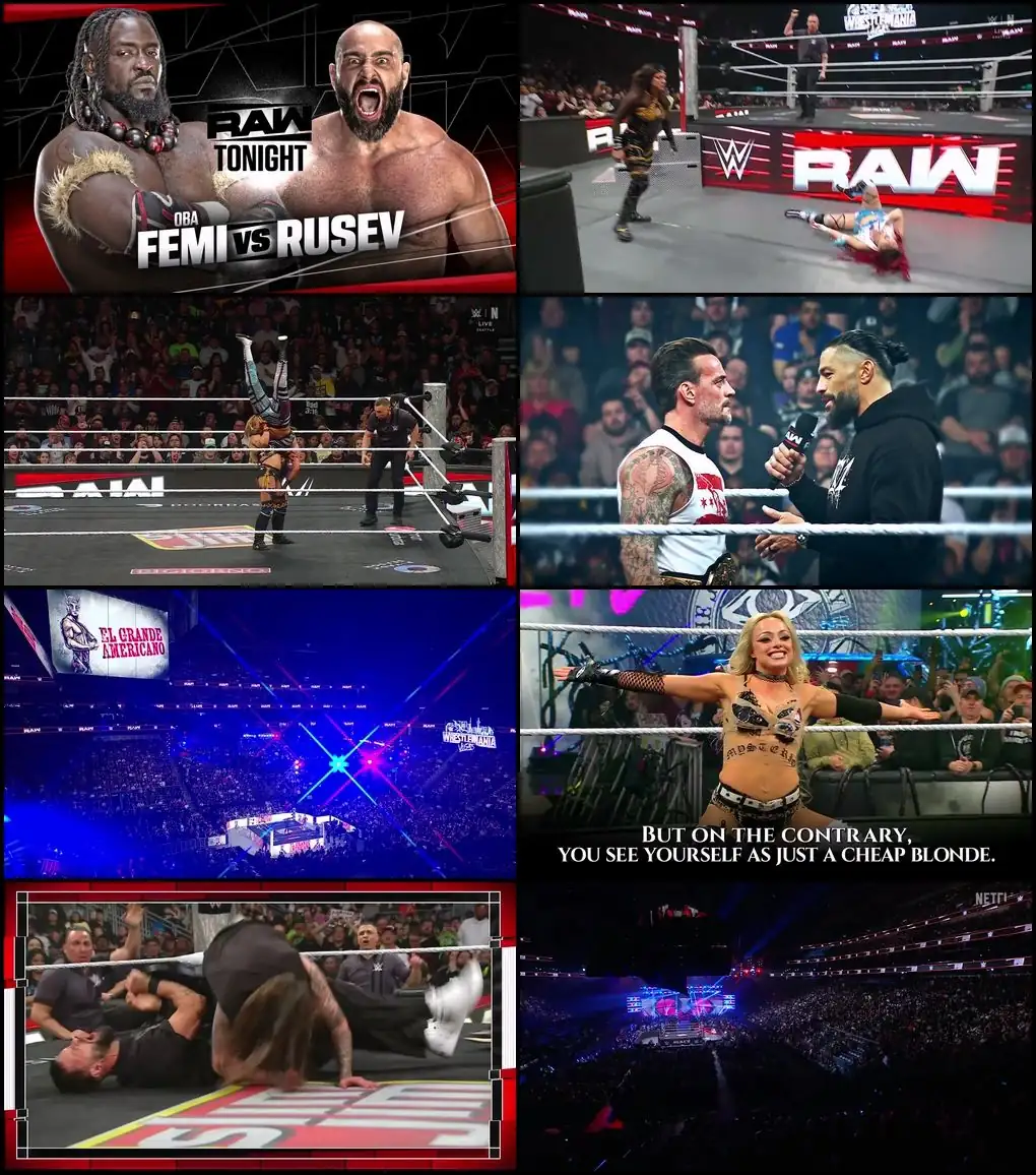 WWE Monday Night Raw – 9th March 2026 Screenshot 1