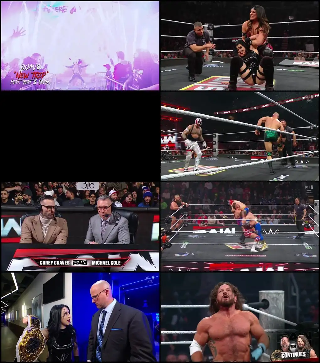 WWE Monday Night Raw – 26th-January 2026 Screenshot 1