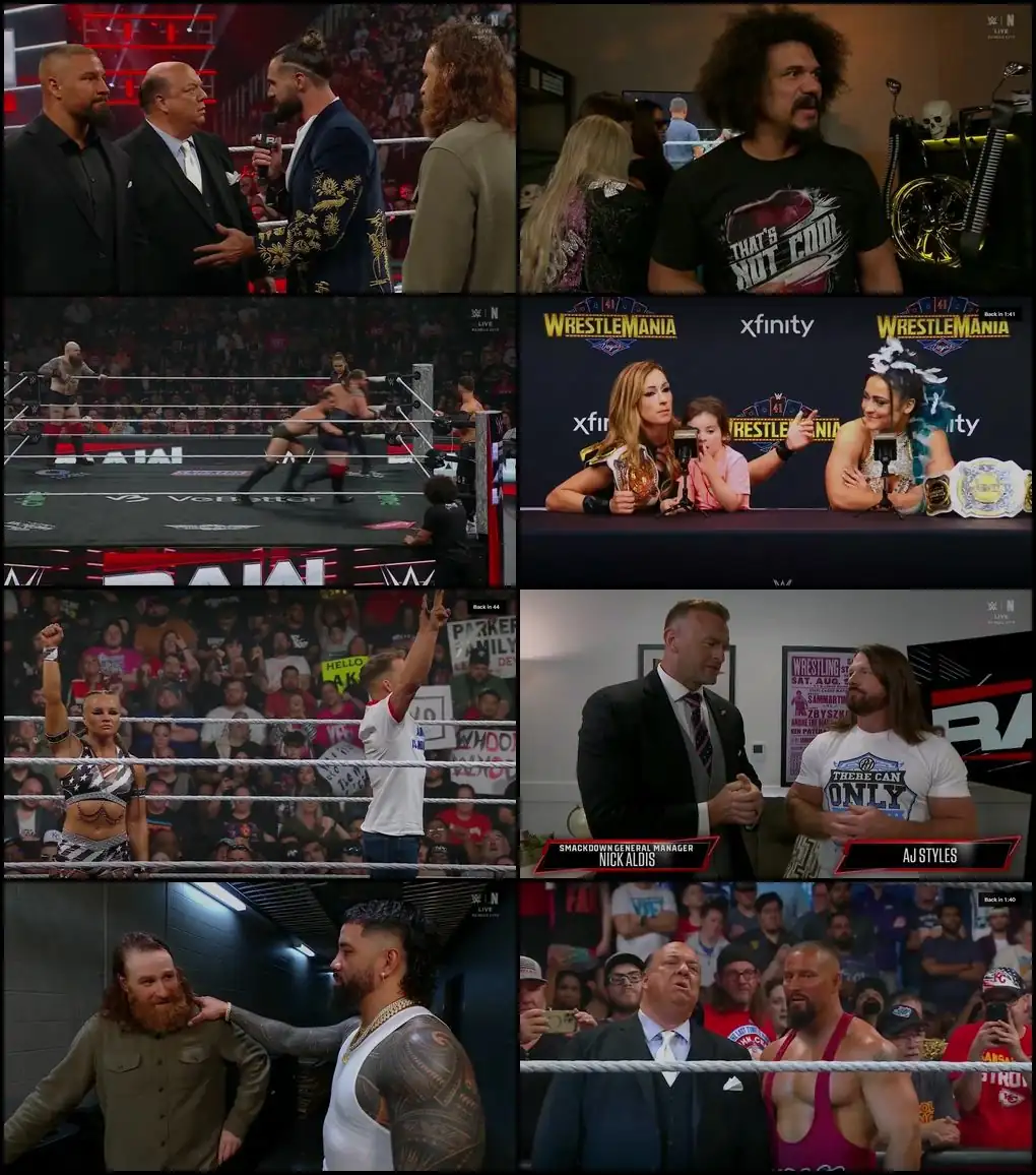 WWE Monday Night Raw – 28th April Screenshot 1