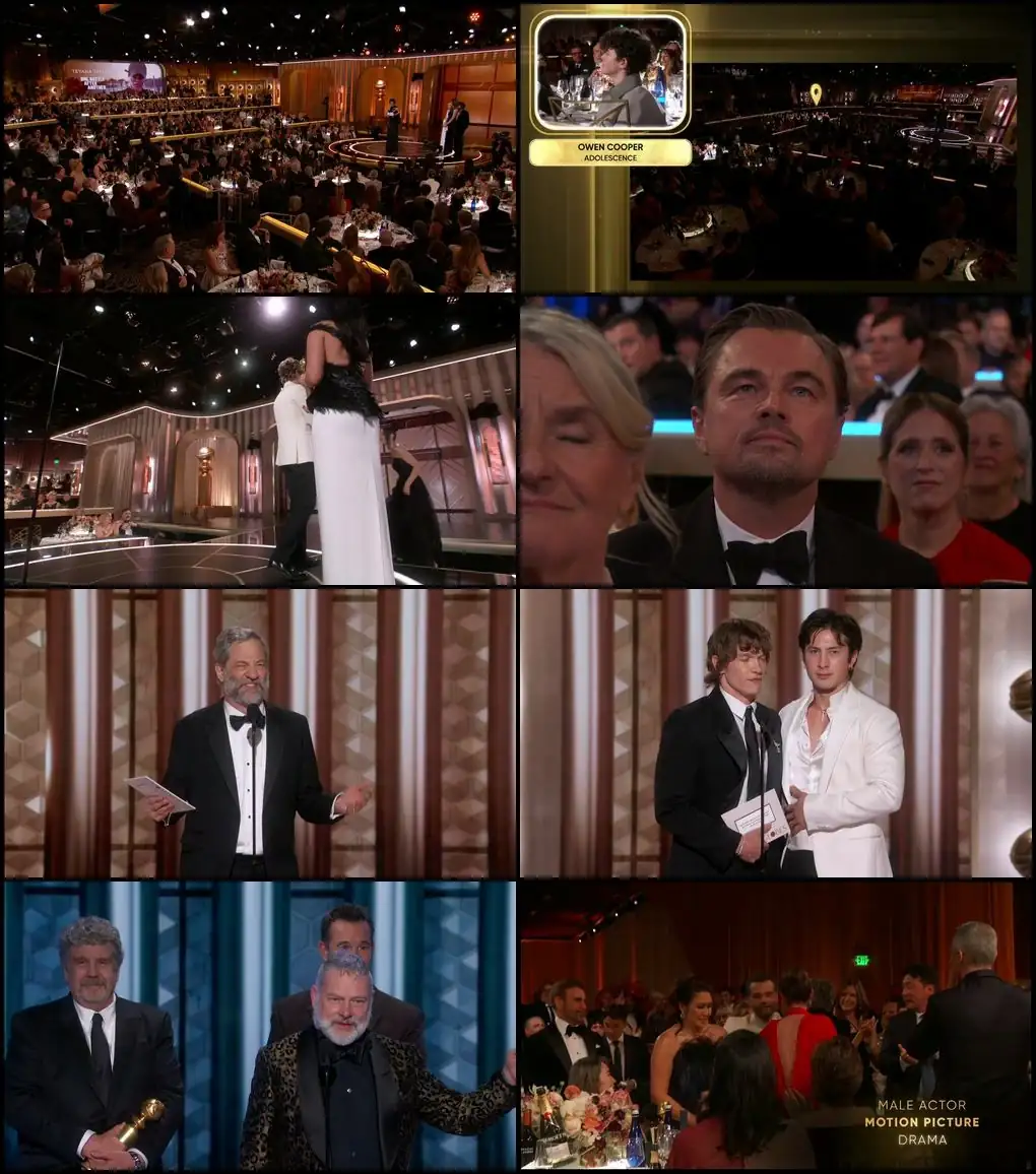 83rd Annual Golden Globe Awards Screenshot 1