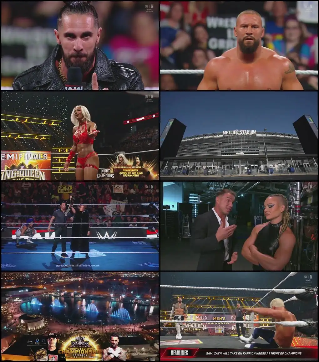 WWE Monday Night Raw – 23rd June Screenshot 1 WWE Monday Night Raw – 23rd June Screenshot 1