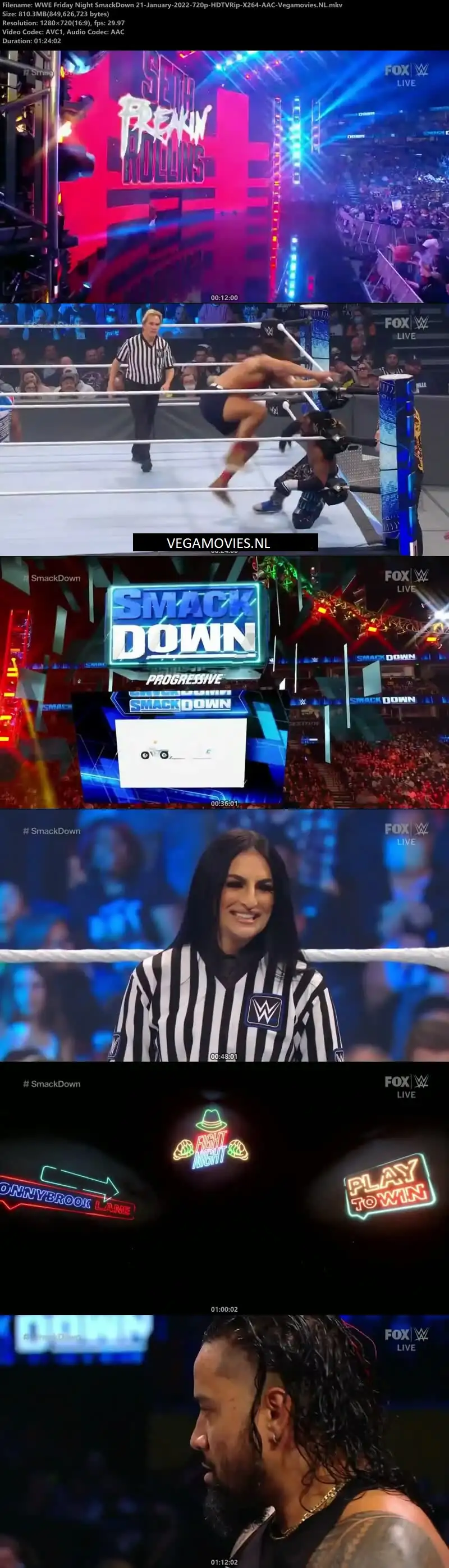 WWE Friday Night SmackDown 21st January Screenshot 1 WWE Friday Night SmackDown 21st January Screenshot 1