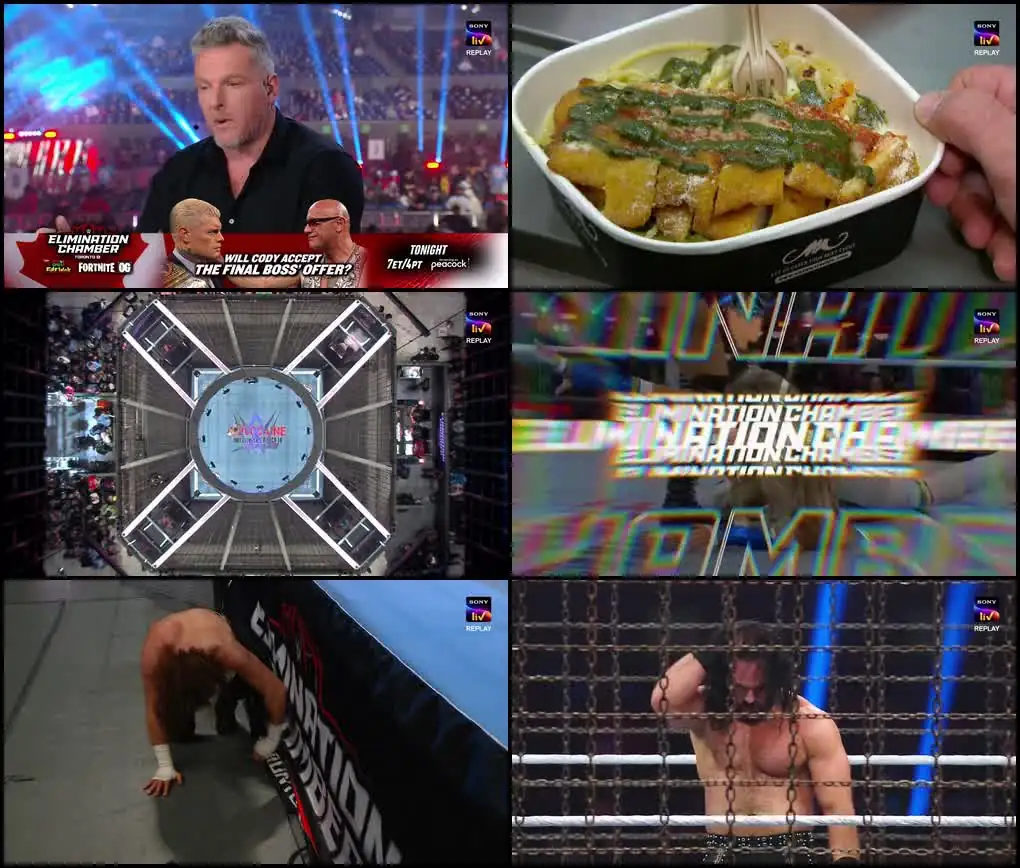 WWE Elimination Chamber Screenshot 1