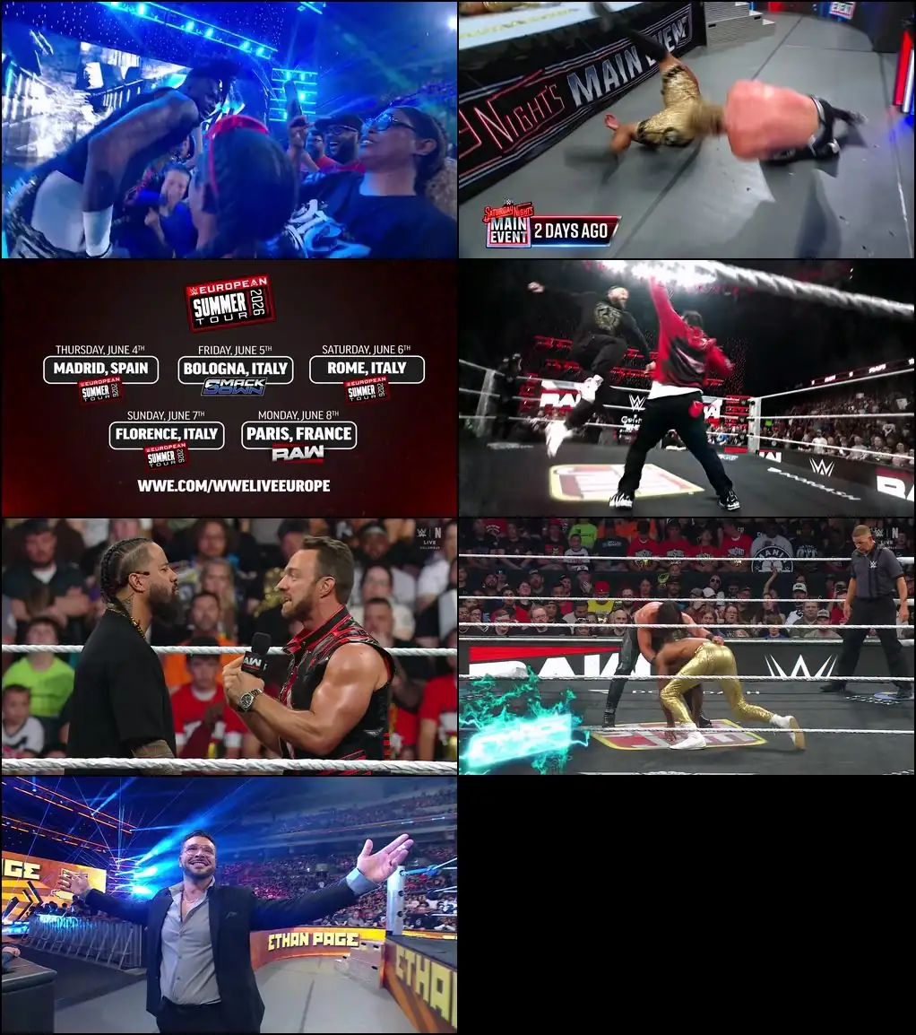 WWE Monday Night Raw – 25th-May Screenshot 1