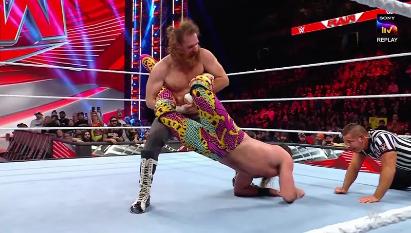 WWE Raw (6th November – Screenshot 5