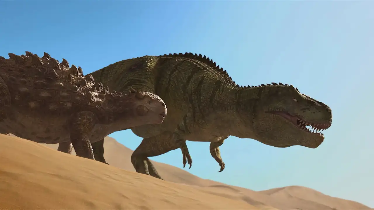 Dino King: Journey to Fire Mountain Screenshot 1