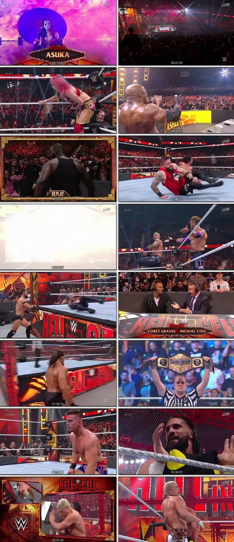 WWE Hell In A Cell PPV 5th June Screenshot 1
