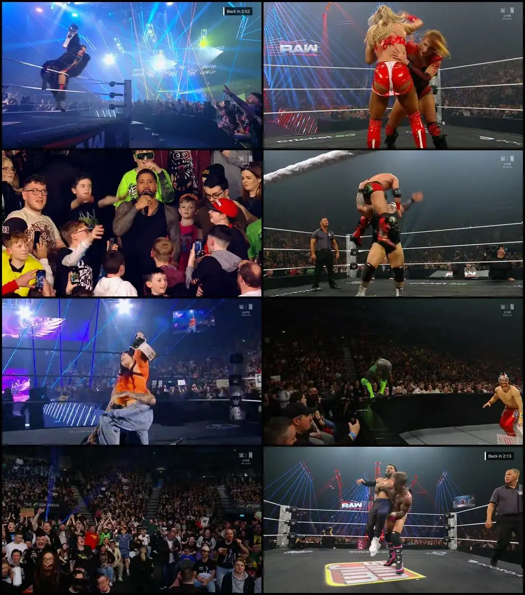 WWE Monday Night Raw – 19th-January 2026 Screenshot 1